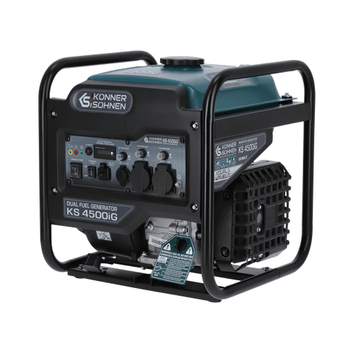 Dubbelt bränsle invertergenerator KS 4500iG