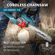 Snoerloze kettingzaag KS CS40V-14 thumbnail