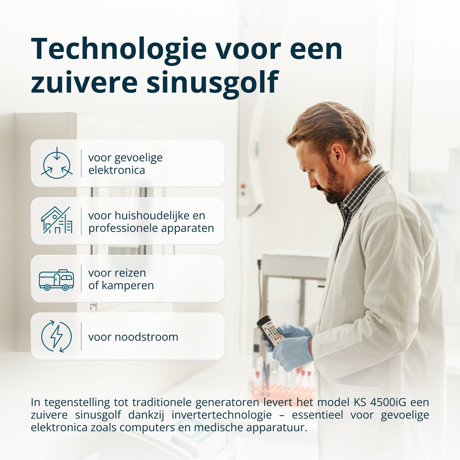 Dvostruki gorivni inverter generator KS 4500iG