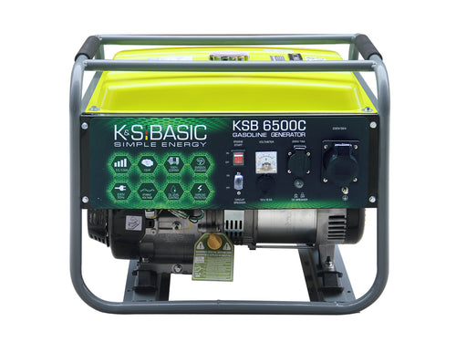 Groupe électrogène à essence KSB 6500C