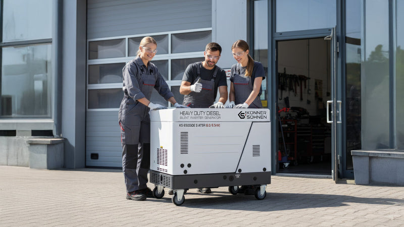 Könner & Söhnen KS 6500iDE S ATSR — nový úrovňový dieselový invertorový generátor