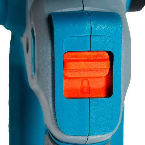 Sperrtaste gegen unbeabsichtigtes Starten