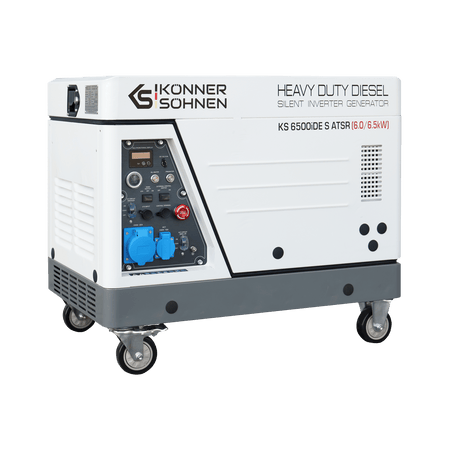 Groupe électrogène diesel inverter dans un caisson insonorisé KS 6500iDE S ATSR
