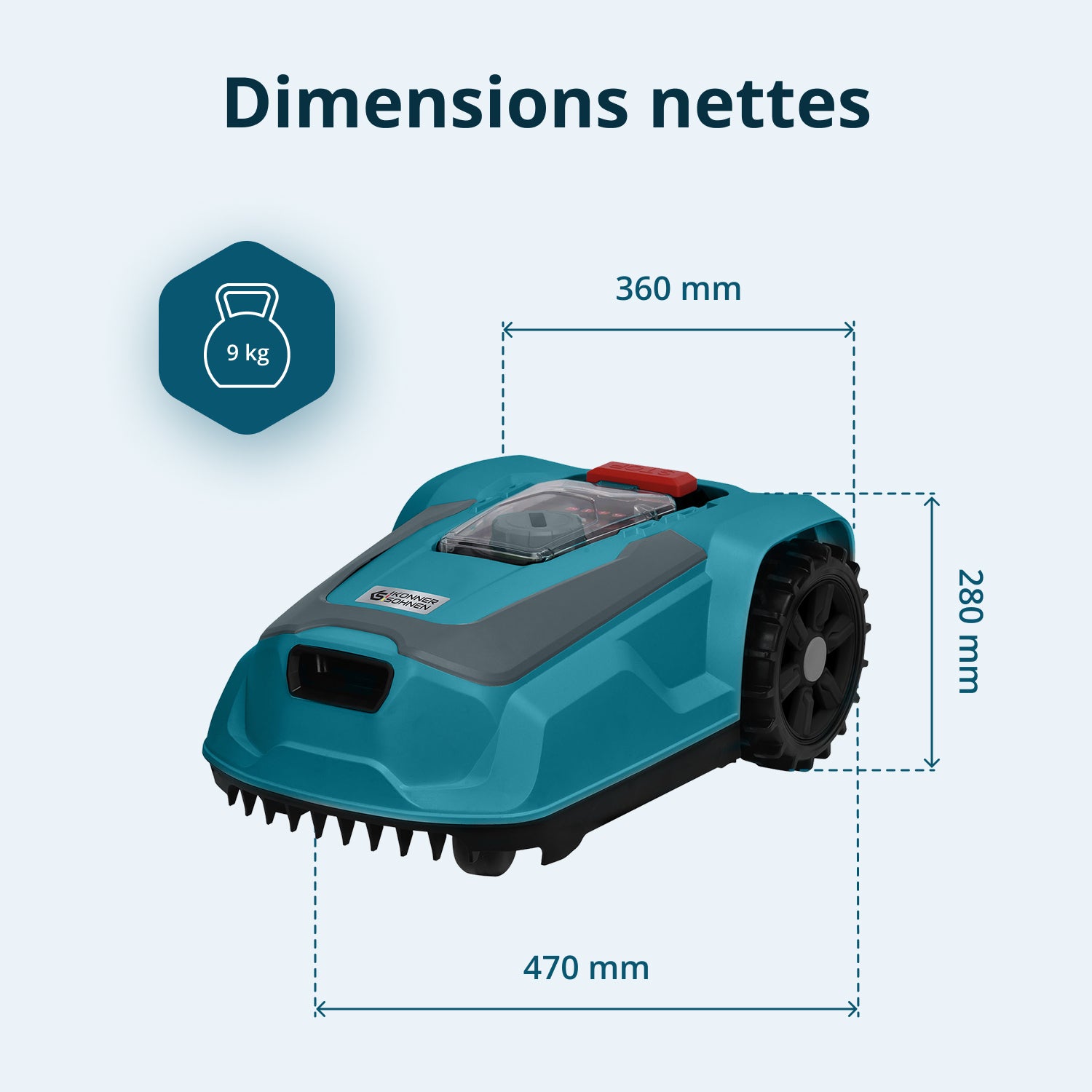 Robot tondeuse KS 22RLM (Reconditionné État correct)