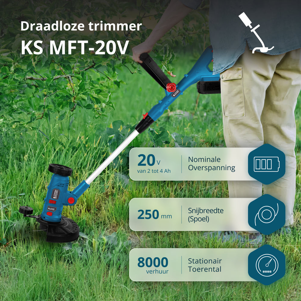Bežični višenamenski trimer KS MFT-20V