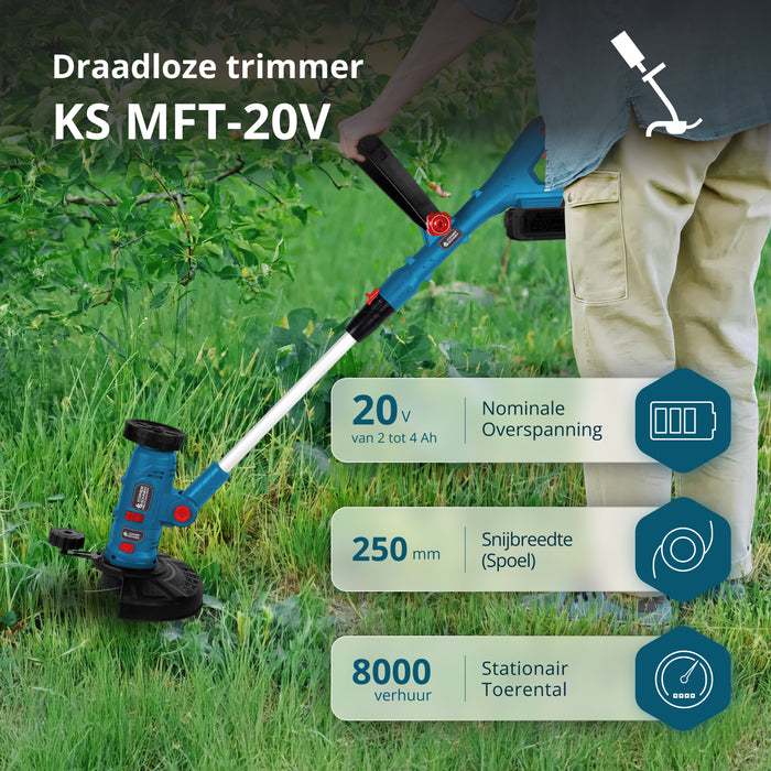Bežični višenamenski trimer KS MFT-20V