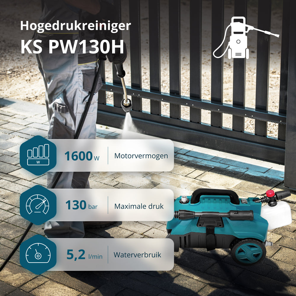 Високонапорна миячка KS PW130H