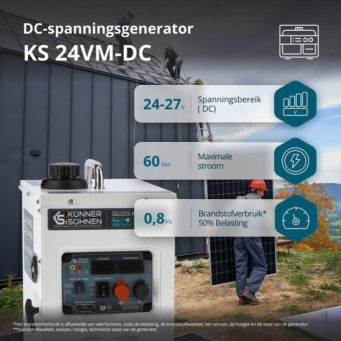 KS 24VM-DC Konstantspänningsgenerator