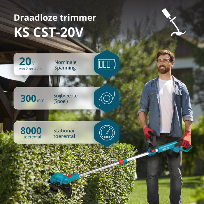 Akumulátorový zastřihovač KS CST-20V