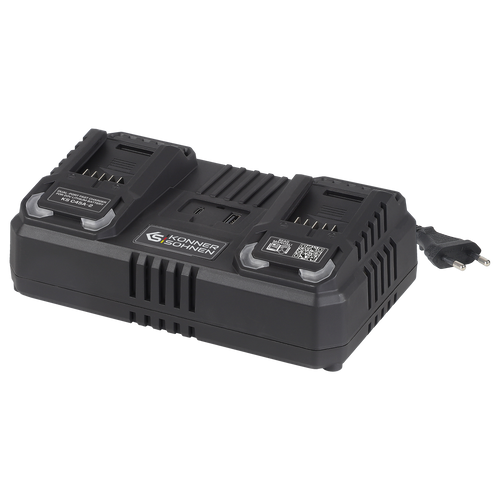 Încărcător dublu pentru baterii reîncărcabile 20V KS C45A-2