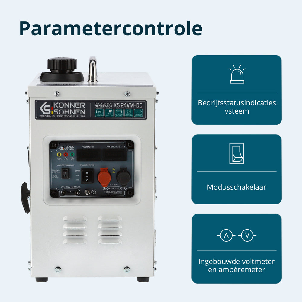 KS 24VM-DC Konstantspänningsgenerator