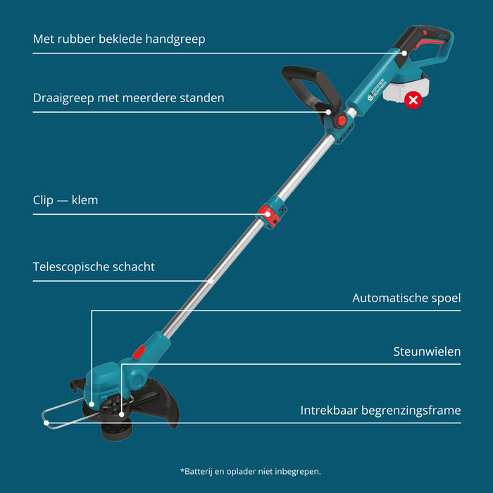 Akumulátorový zastřihovač KS CST-20V