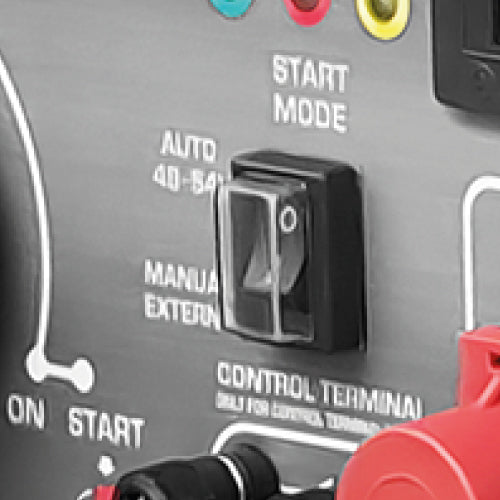 AUTO and EXTERNAL CONTROL modes