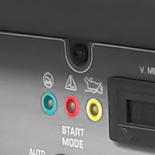 Monitoring of all important operating parameters
