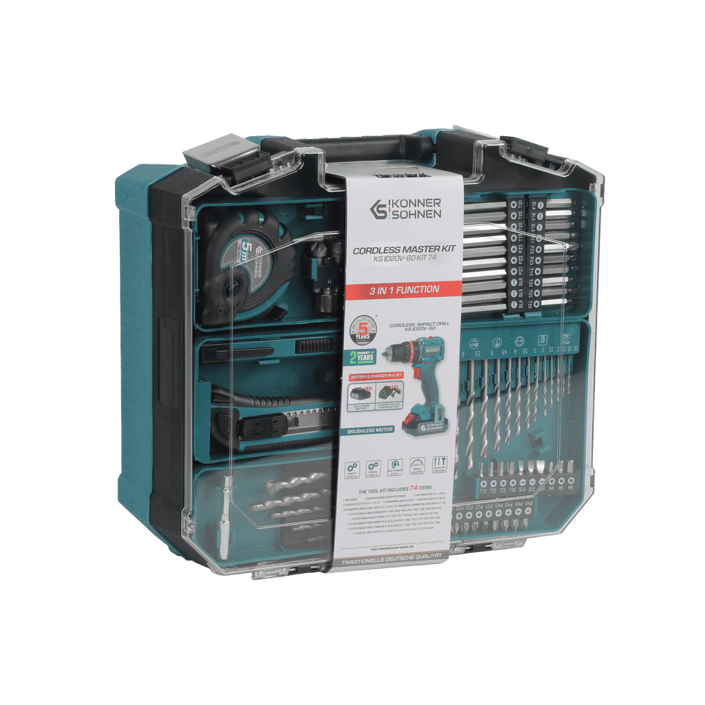 Set Senza Fili Master KS ID20V-60 KIT 74 PLUS