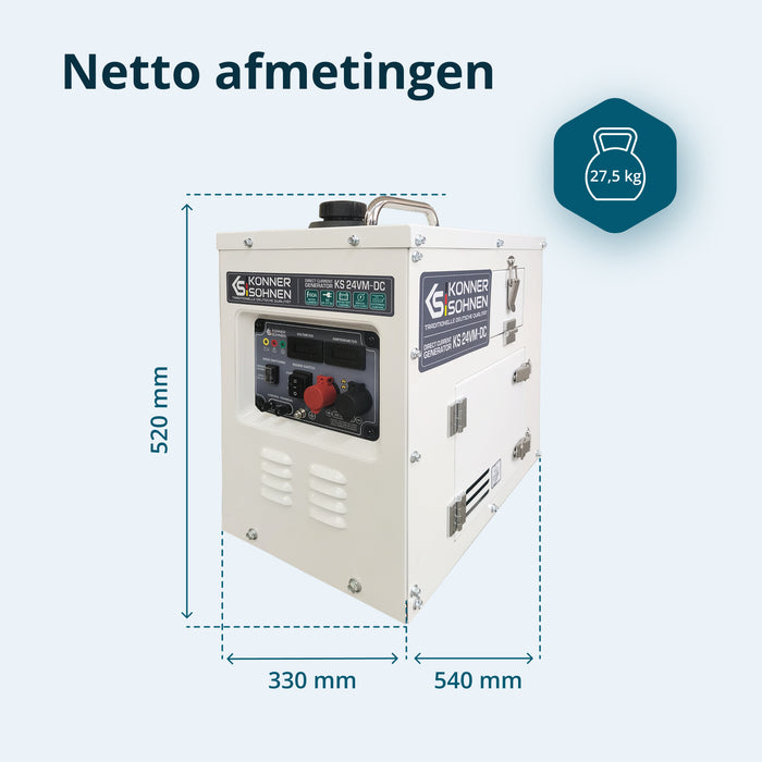 KS 24VM-DC Konstantspänningsgenerator