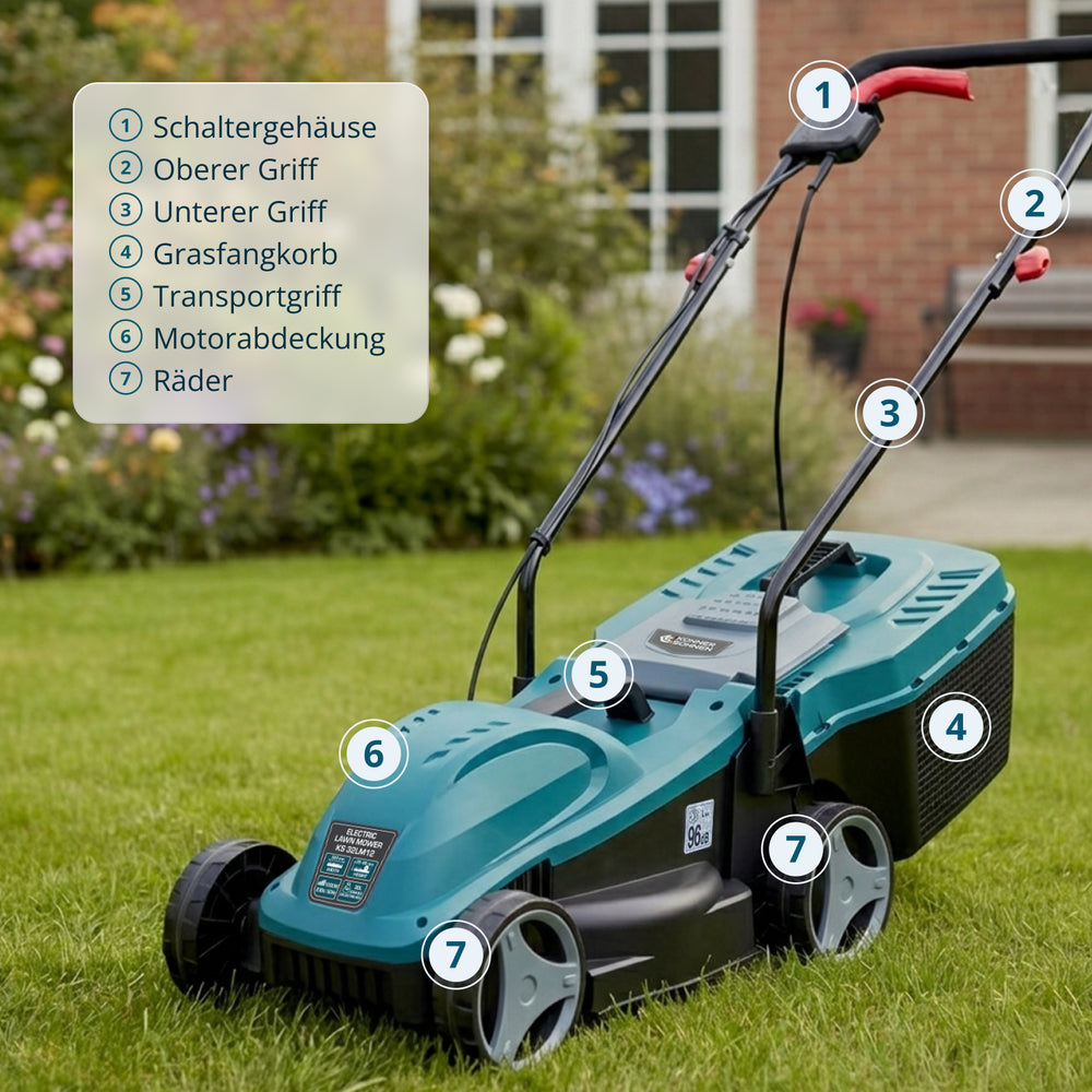 Elektrischer Rasenmäher KS 32LM12