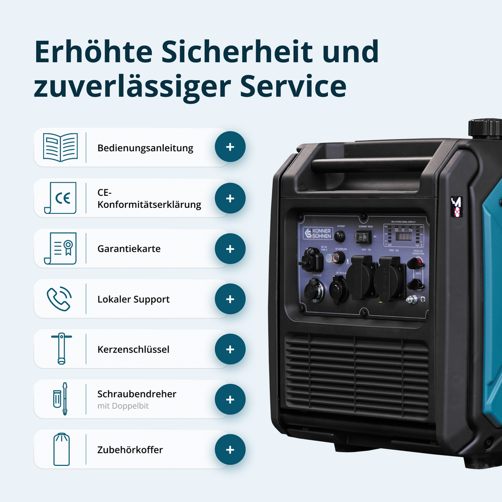 Inverter-Generator KS 4000iE S