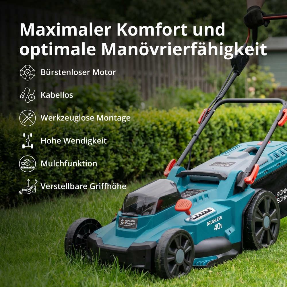 Aktion Rasenpflege-Set KS 43LM-BCT40V-SET