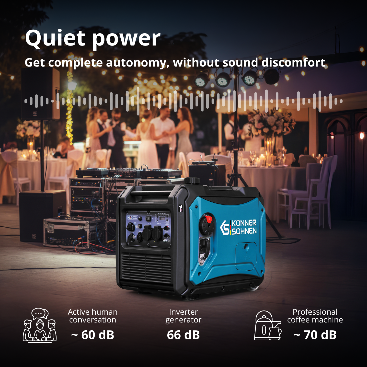 Invertorový generátor KS 4000iE S