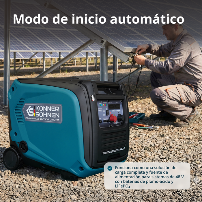 KS 48VGS-DC Generador de corriente continua, versión 50–55V