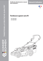 Tondeuse à gazon sans fil
