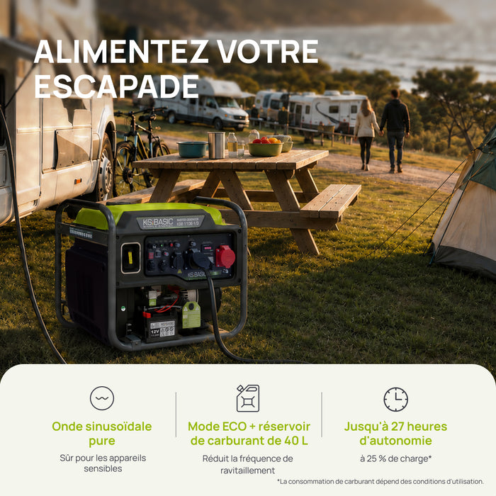 Groupe électrogène Inverter KSB 110iE-1/3