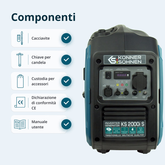 Generatore di inverter KS 2000i S