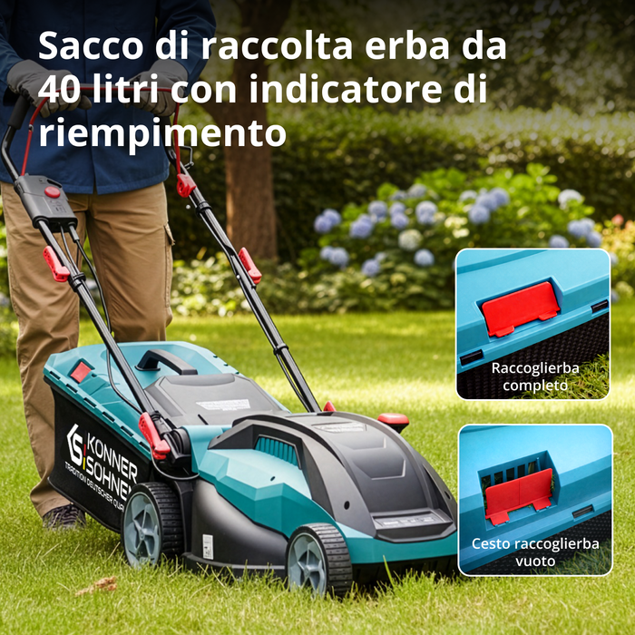 Rasaerba Elettrico KS 38LM16-BL