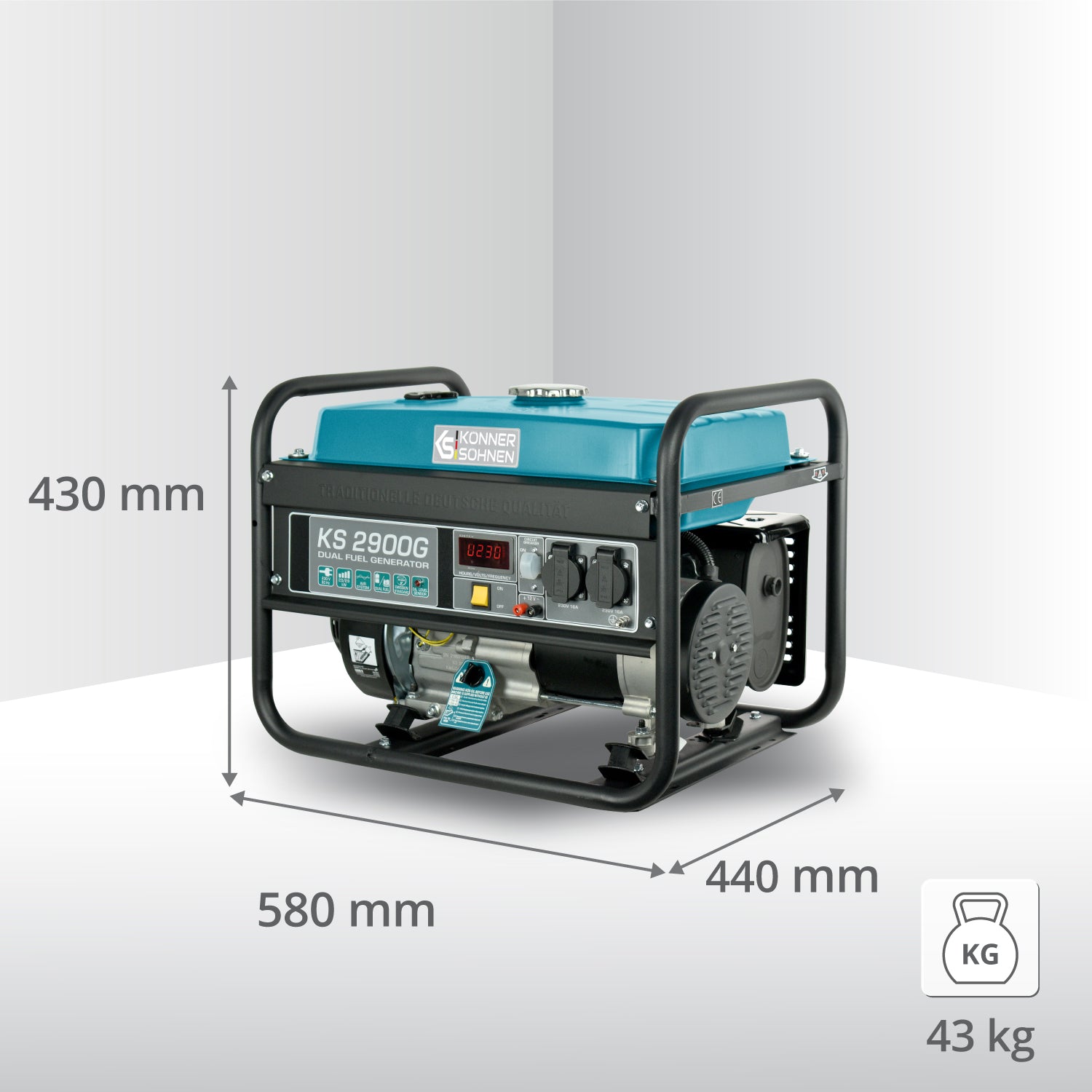 Γεννήτρια LPG/Βενζίνης «Könner & Söhnen» KS 2900G