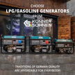 Γεννήτρια LPG/Βενζίνης «Könner & Söhnen» KS 2900G thumbnail