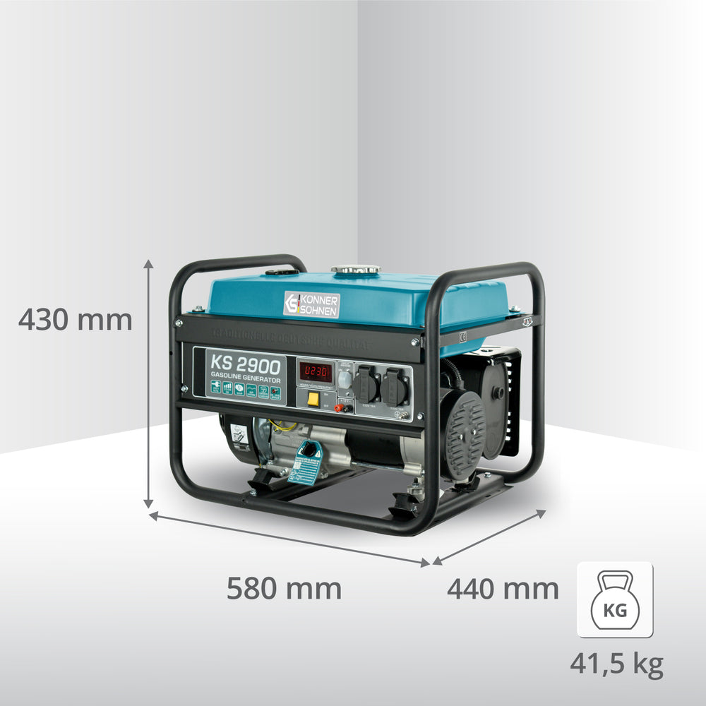 Generator pe benzină „Könner & Söhnen” KS 2900