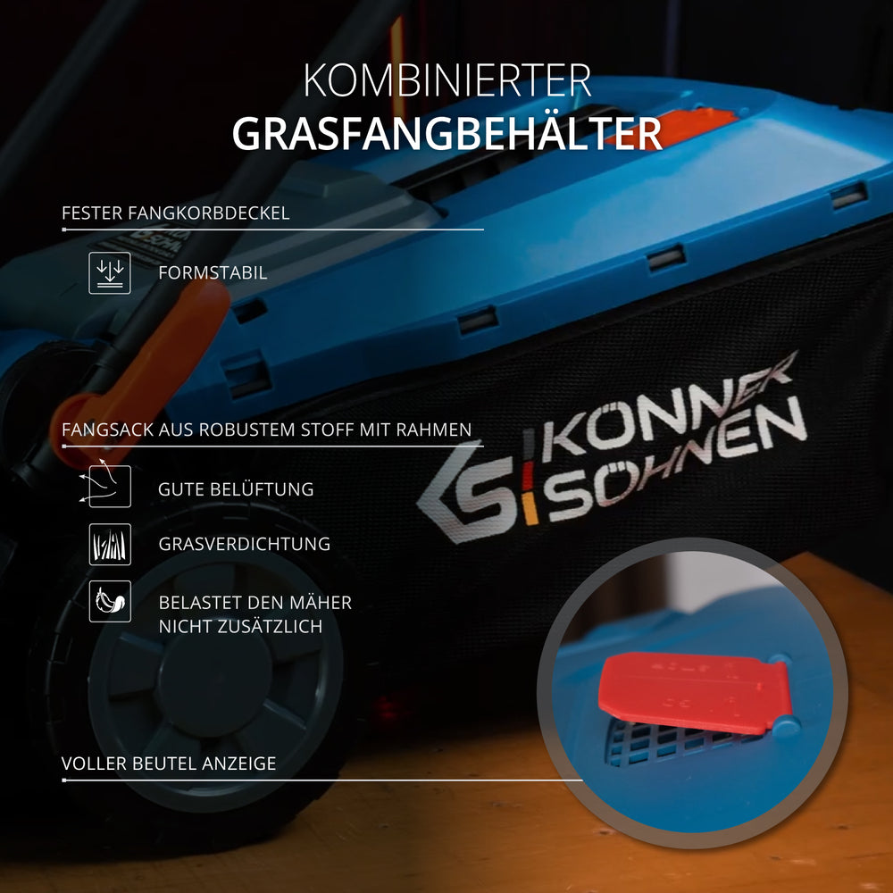 Promotionsset zur Rasenpflege KS 33LM-BCT20V-SET