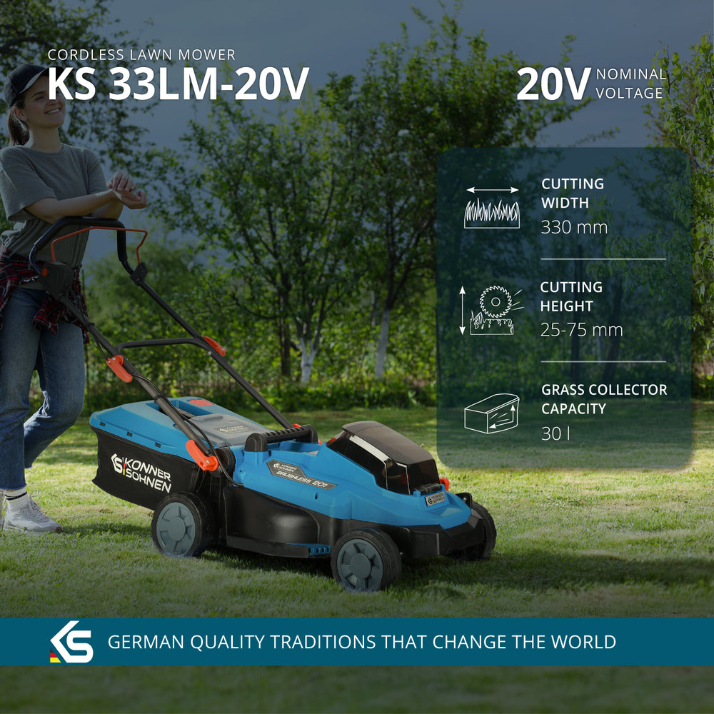 Kampagne Græsplejesæt KS 33LM-BCT20V-SET
