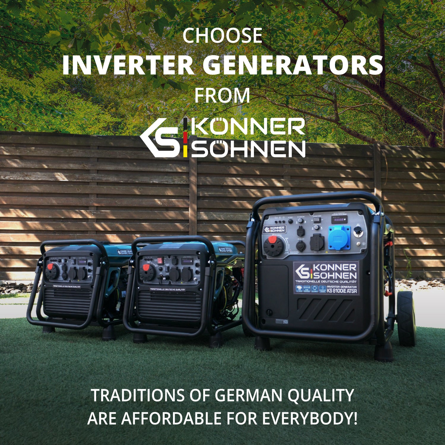 LPG/benzin inverteres generátor KS 4100iEG
