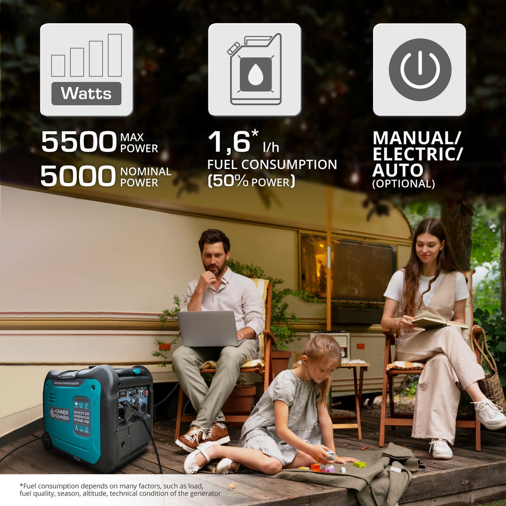 Inverter generátor KS 5500iE S ATSR