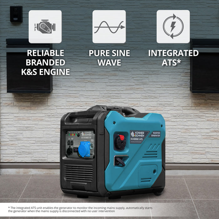 Invertergenerator KS 6000iE S ATS