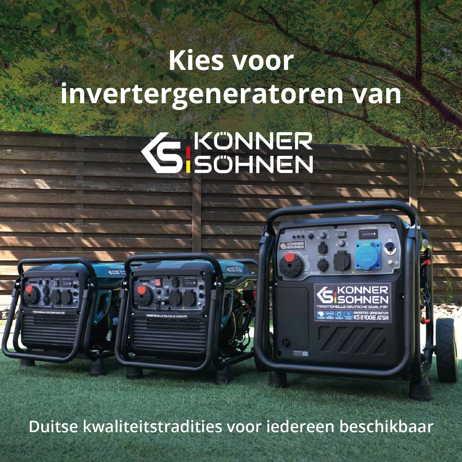Invertergenerator KS 8100iE 1/3 ATSR