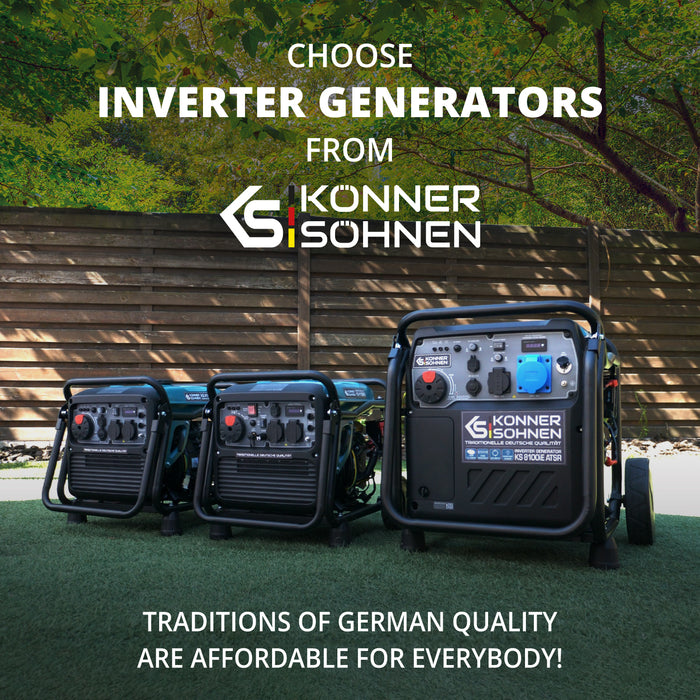 Generador inverter Könner & Söhnen Inverter-generator KS 8100iE ATSR
