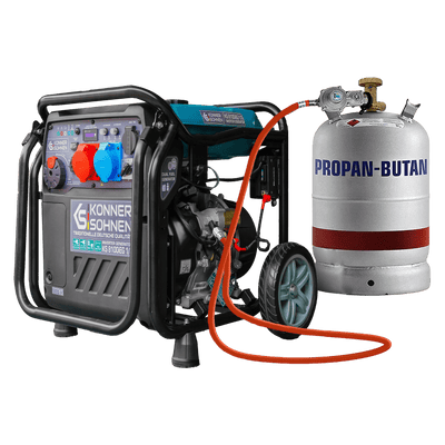 Gerador inversor a GPL/gasolina KS 8100iEG 1/3