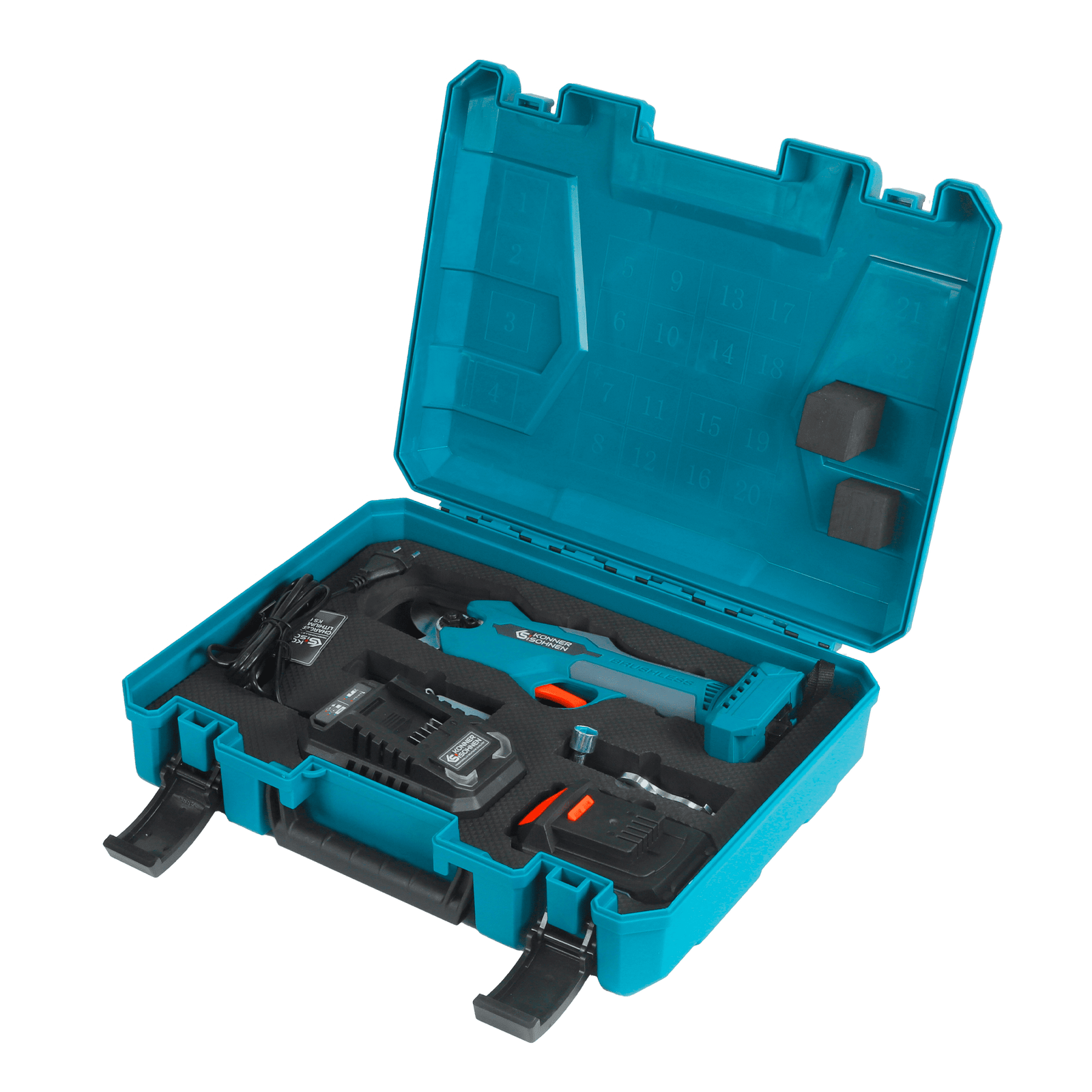 Snoerloze Snoeischaar KS CPS20V-32 Koffer