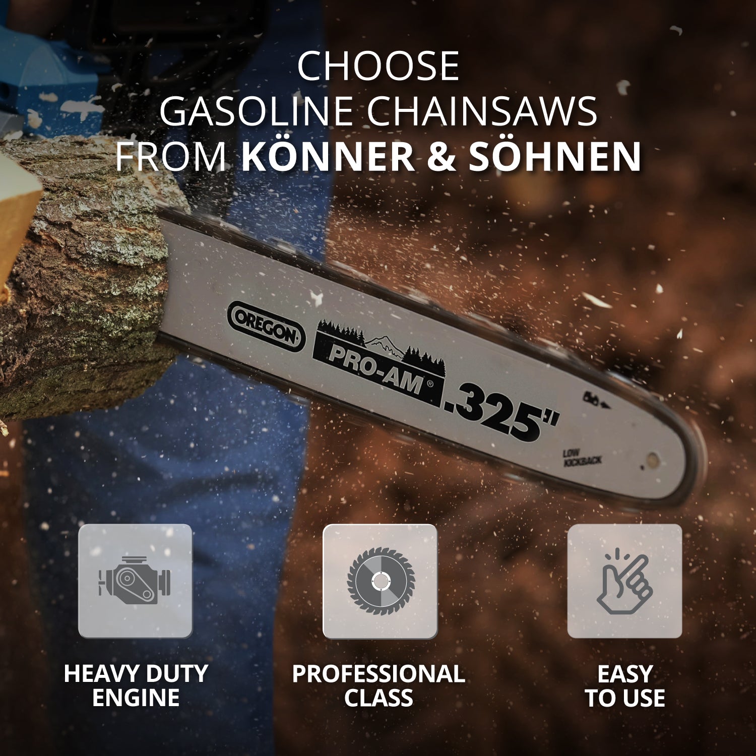 Piła łańcuchowa spalinowa KS CS31G-18-1
