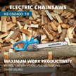 Elektrische kettingzaag KS CS2400-18 thumbnail