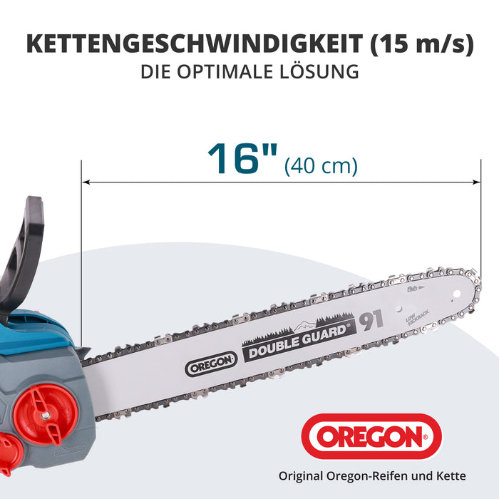 Akku-Kettensäge KS CS40V-16