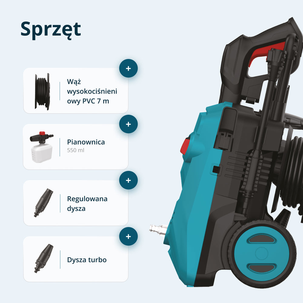 Myjka ciśnieniowa KS PW145V