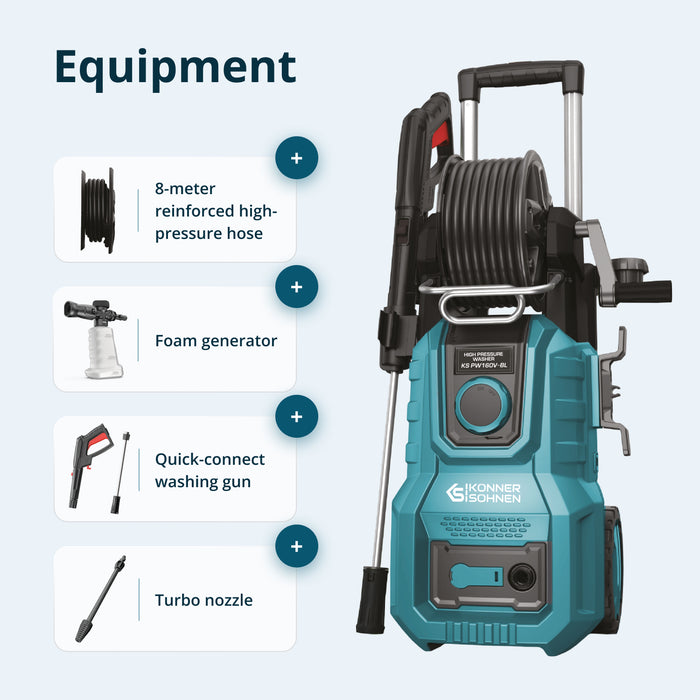 Idropulitrice ad Alta Pressione KS PW160V-BL
