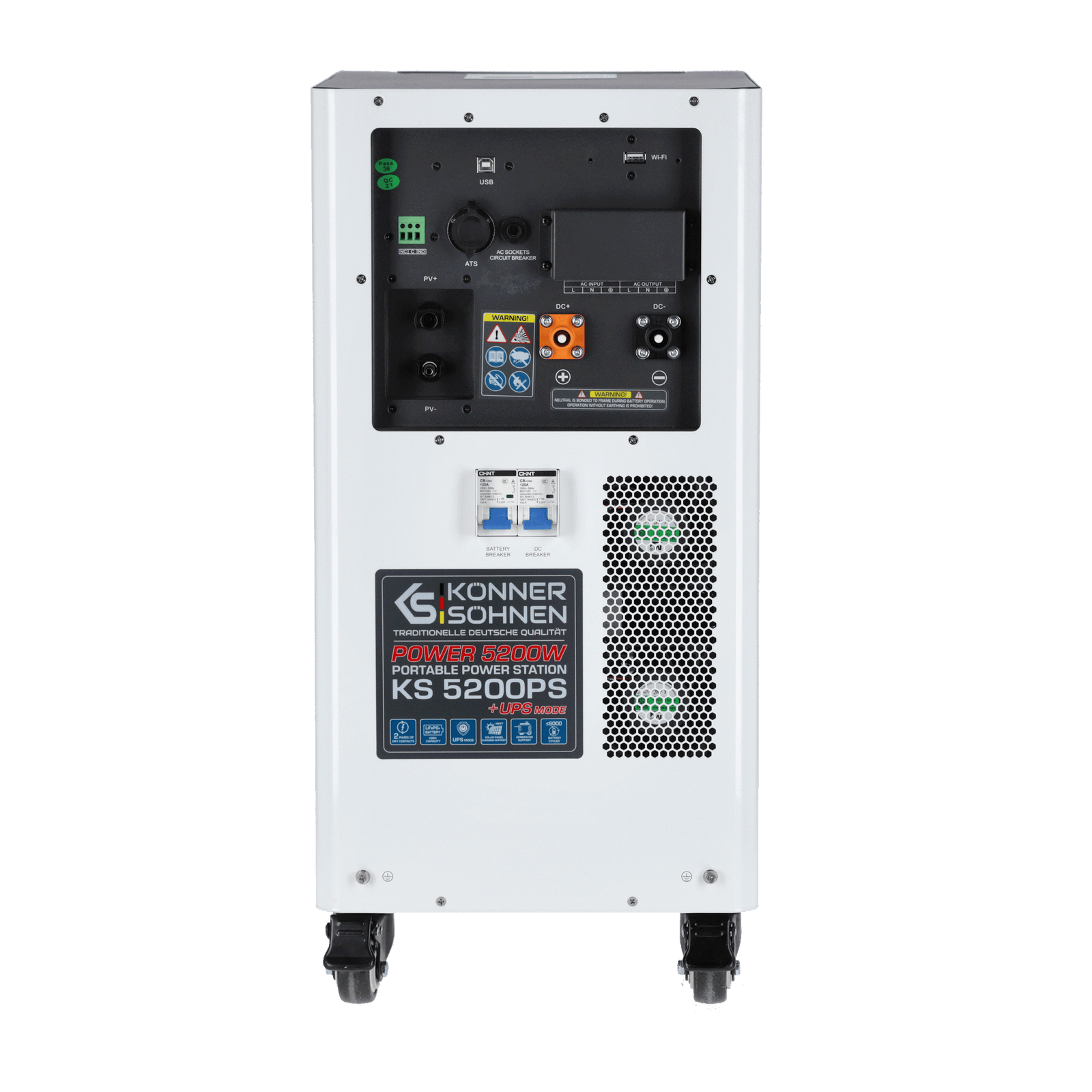 Estação de energia portátil KS 5200PS