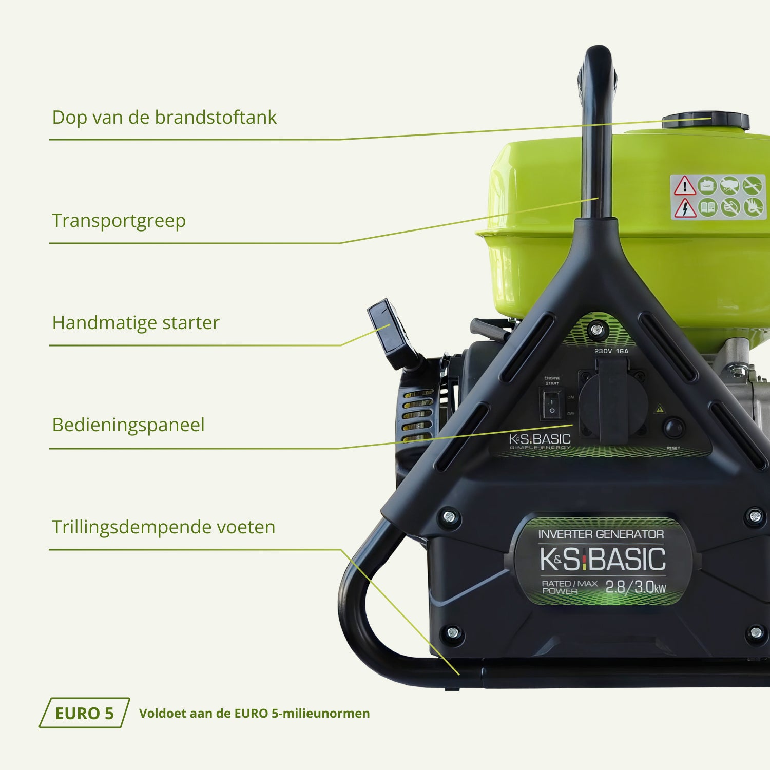 Invertergenerator KSB 31i