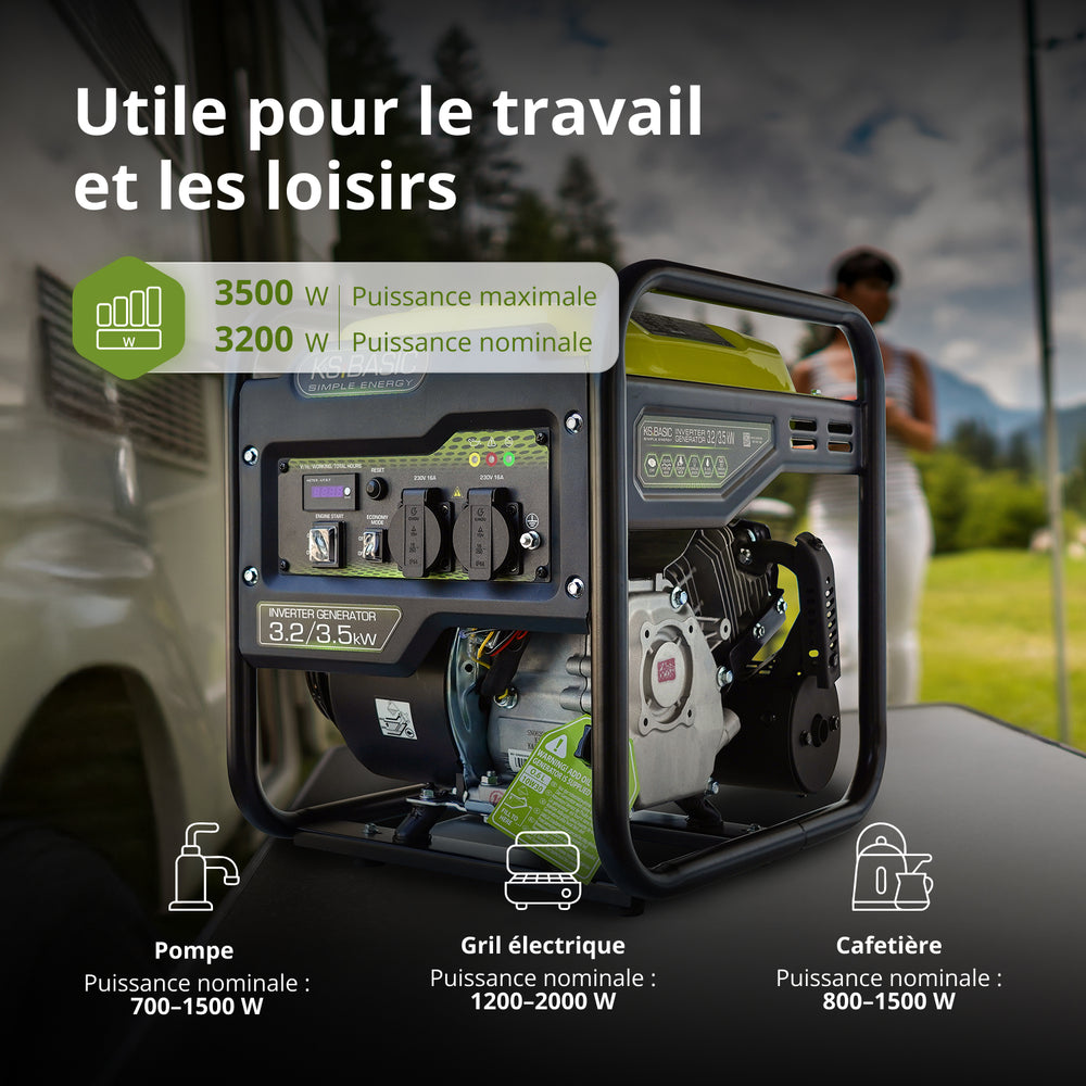 Groupe électrogène Inverter KSB 35i