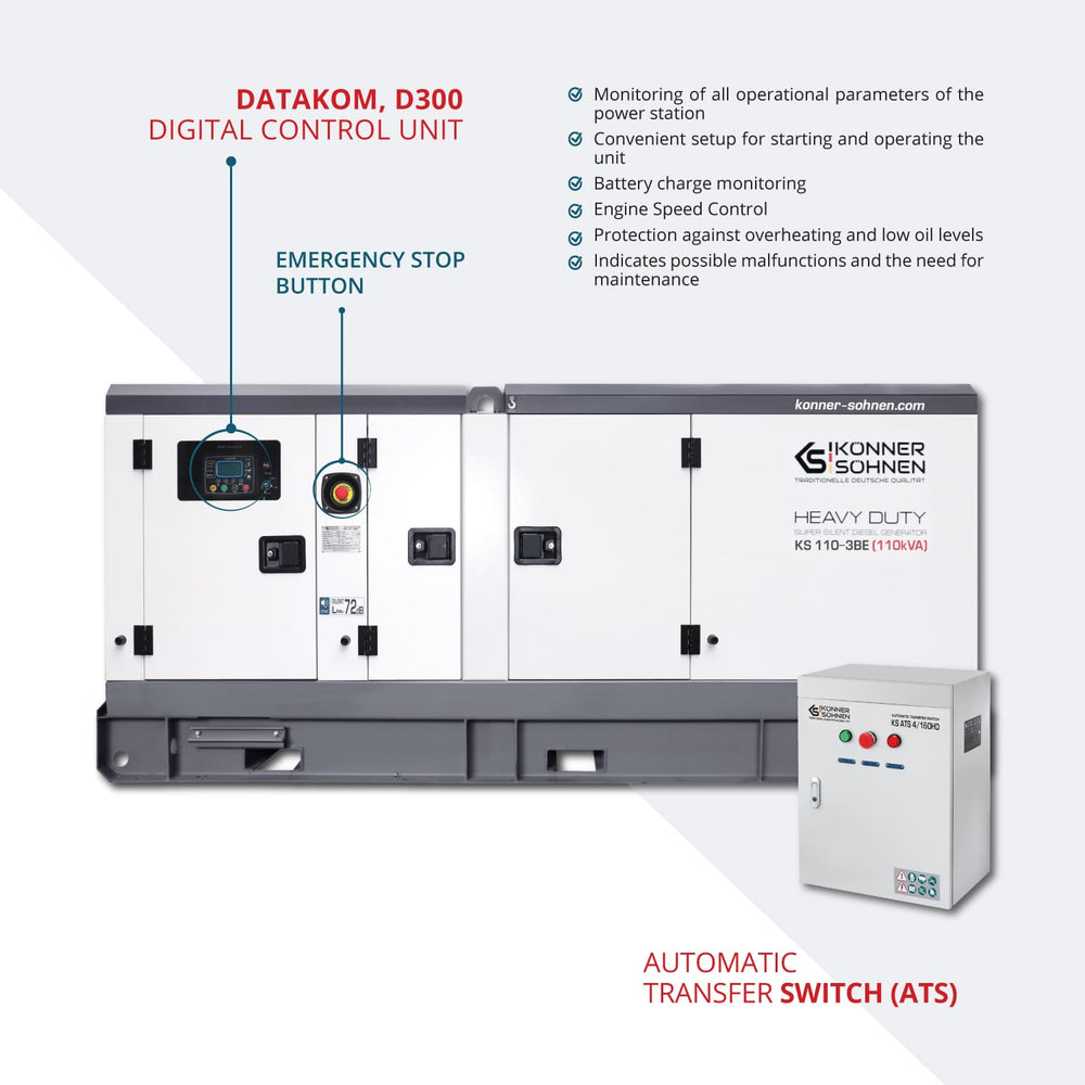 Generator diesel trifazic KS 110-3BE